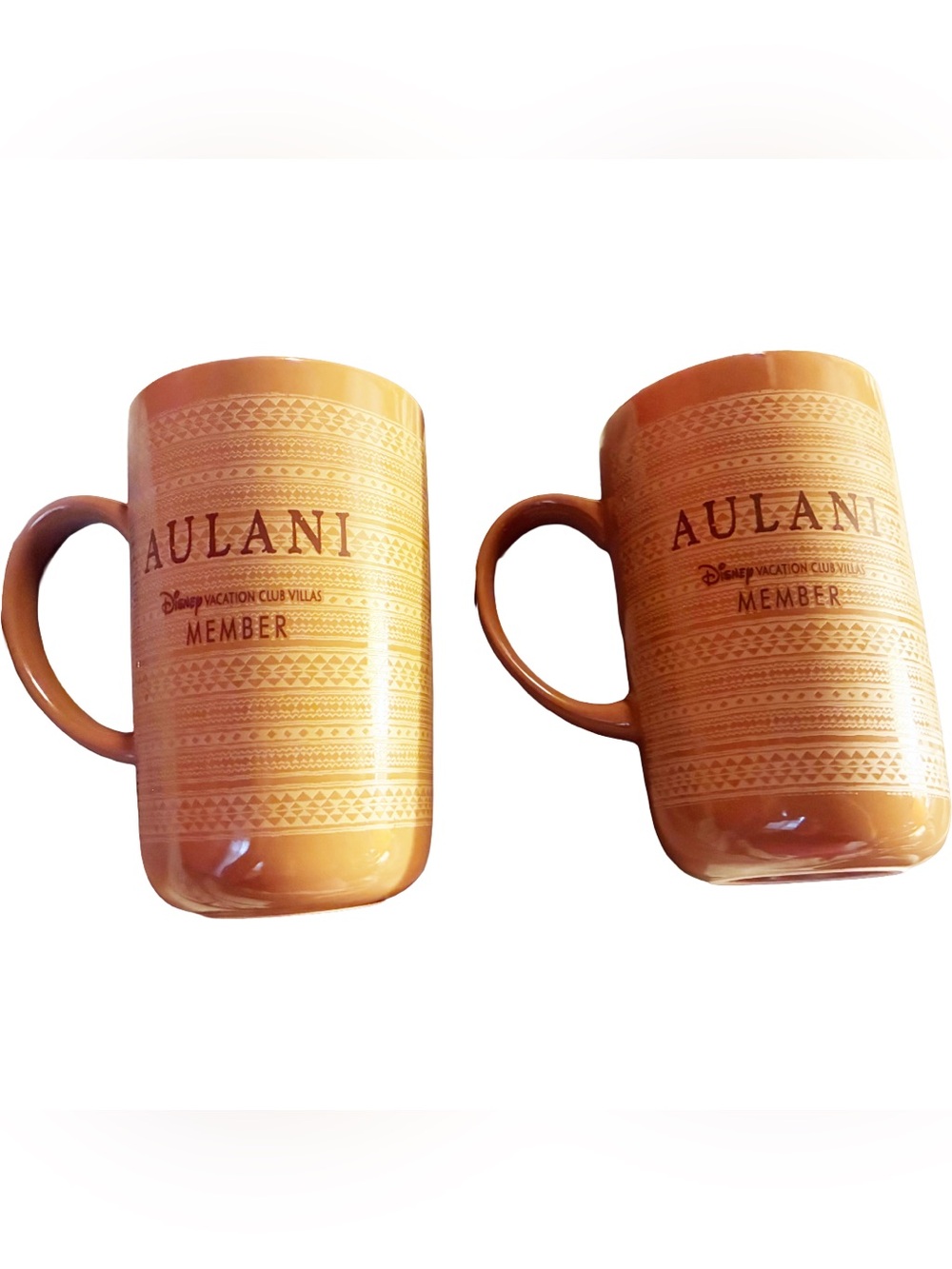 Mugs Disney Resort Spa Collectible Vintage Aulani Vacation Club Villa Member Set